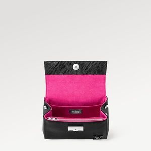 Authentic Louis Vuitton Cluny mini Black and Pink